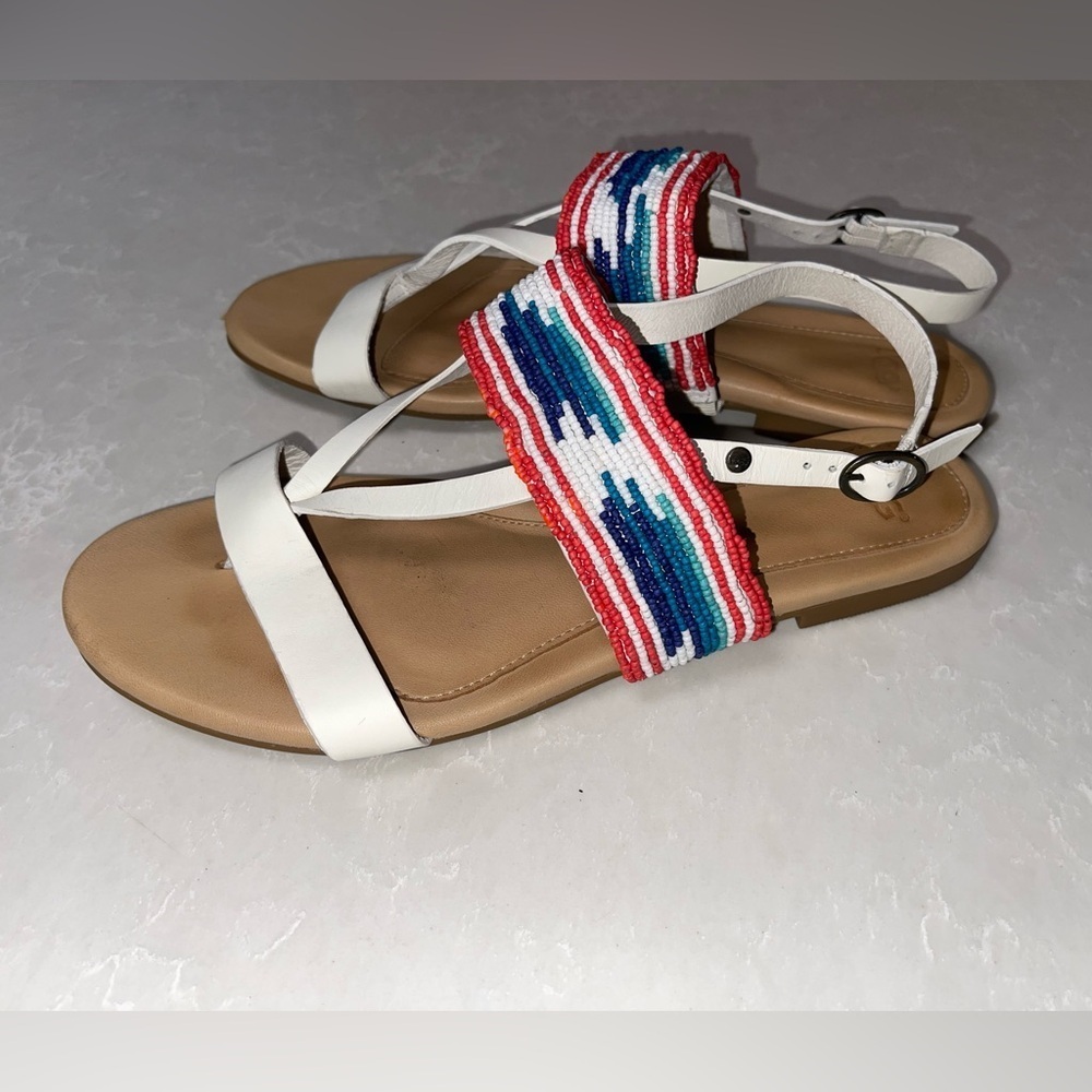 UGG Verona Serape Beaded Sandals EUC - Picture 3 of 8